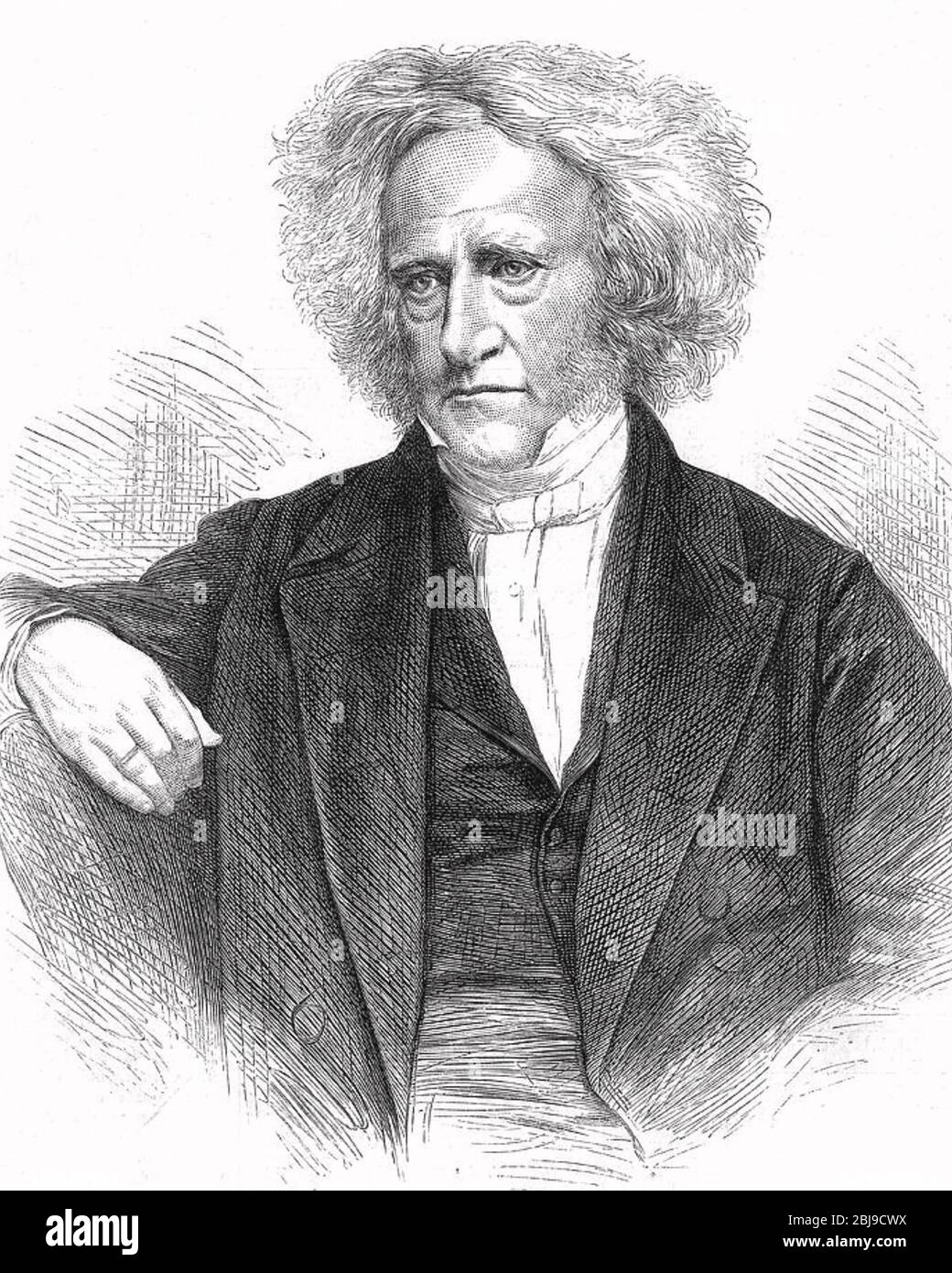 JOHN HERSCHEL (1792-1871) English mathematician, inventor, chemist, astronomer Stock Photo