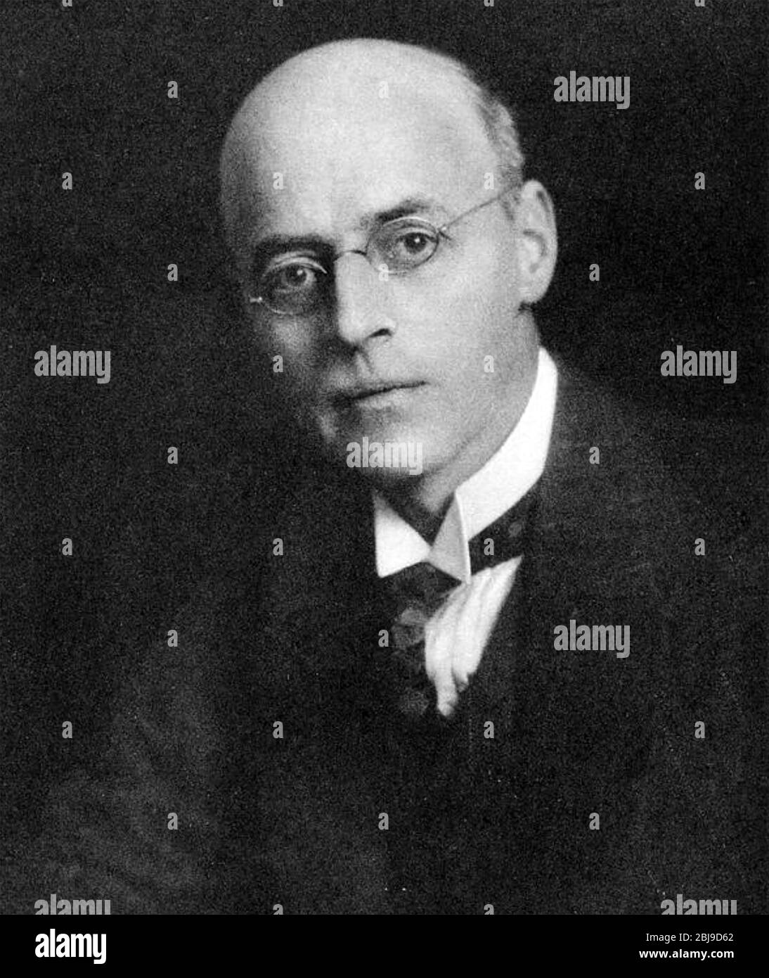 OWEN WILLANS RICHARDSON (1879-1959) English physicist in 1928 when he won a Nobel Prize Stock Photo