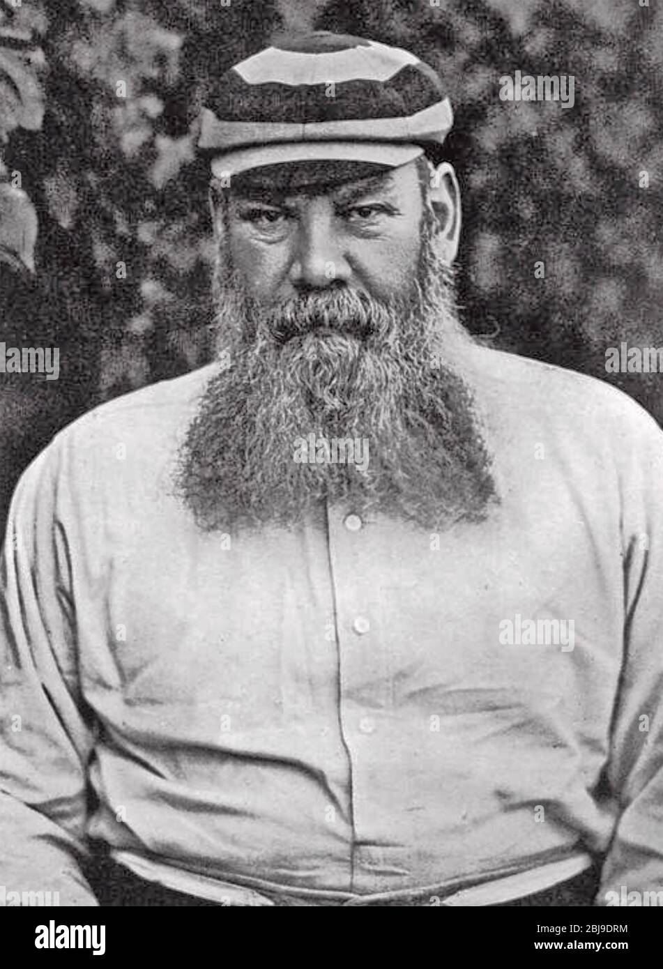 W.G.GRACE (1848-1915) English amateur cricketer about 1902 Stock Photo