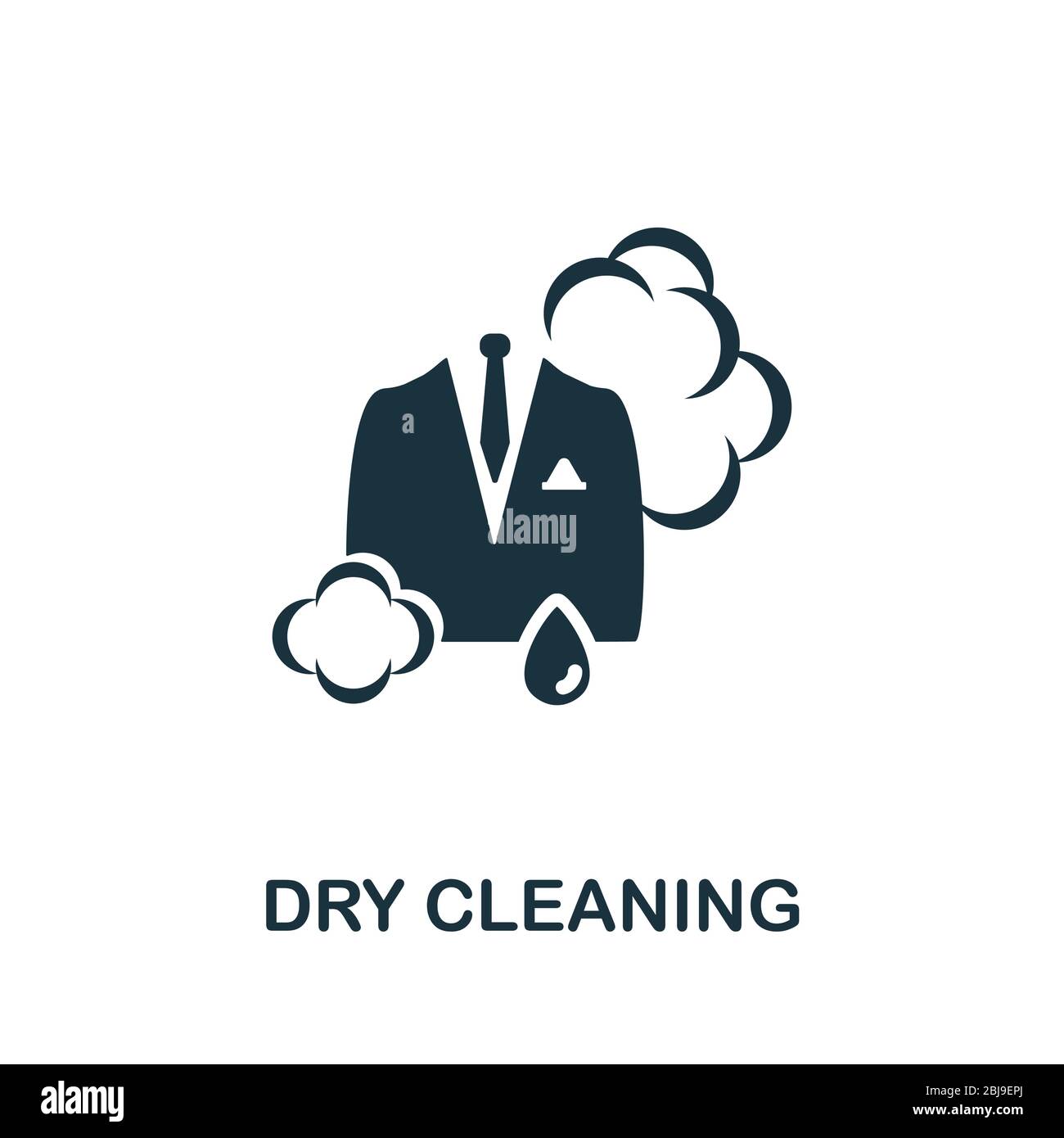 Dry Cleaning icon. Simple illustration from laundry collection