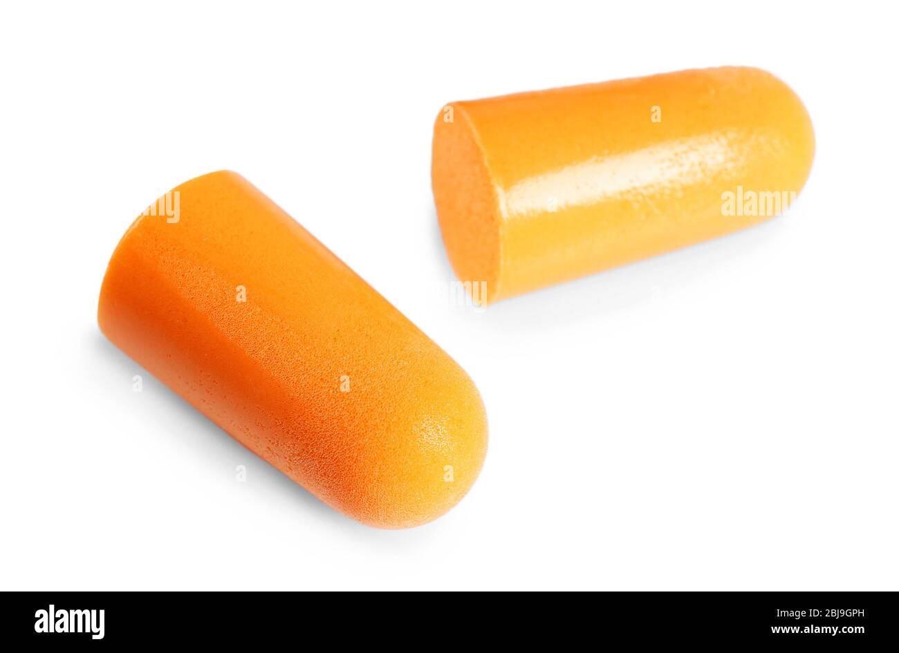 Earplugs, isolated on white Stock Photo Alamy