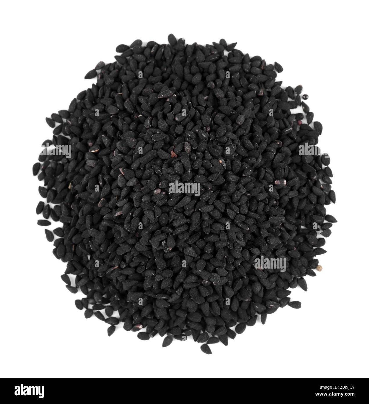 Black cumin isolated on white Stock Photo Alamy