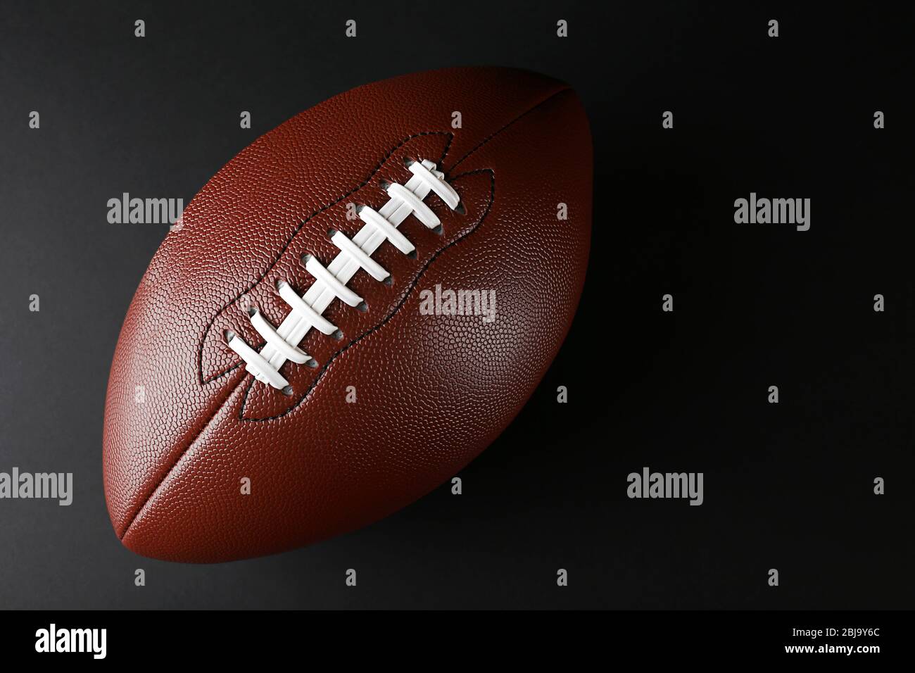 Rugby ball, closeup Stock Photo - Alamy