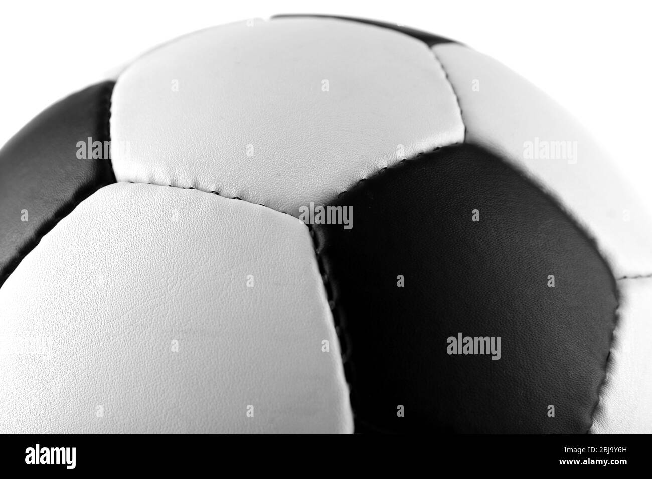 Soccer ball, closeup Stock Photo - Alamy