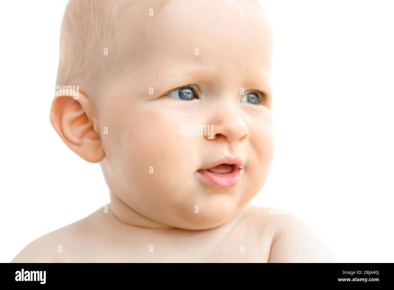 Portrait of adorable baby Stock Photo - Alamy