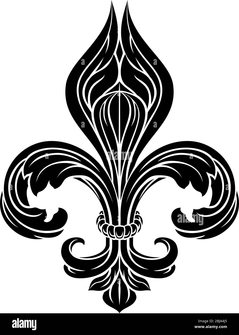 Fleur De Lis Graphic Stock Vector