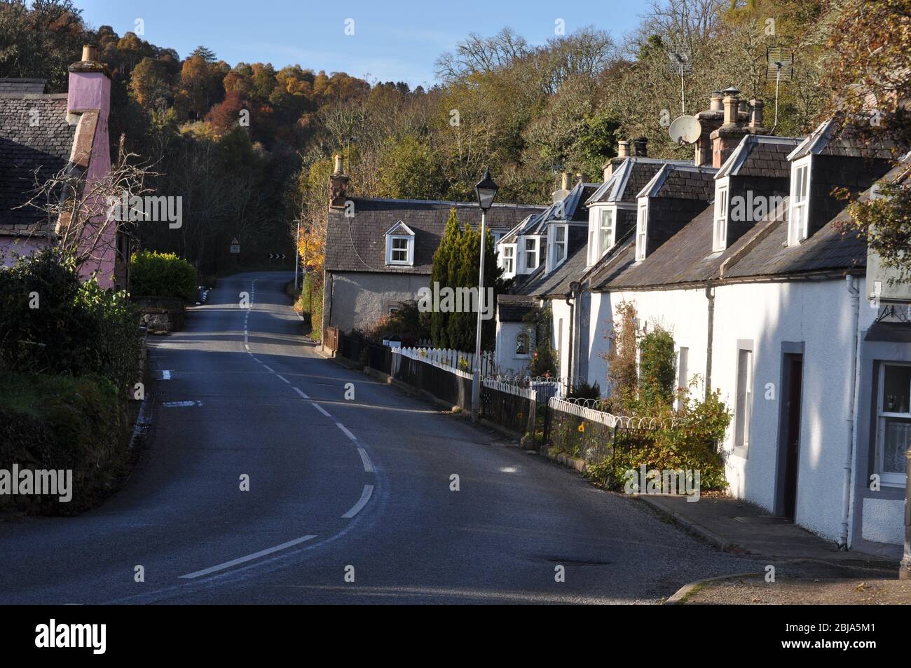 Rosemarkie, a village on the south coast of the Black Isle peninsula in Ross-shire, northern Scotland Stock Photo