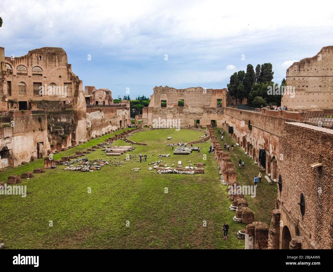Photo of a Flavian Amphitheatre in Rome in Italy Stock Photo - Alamy