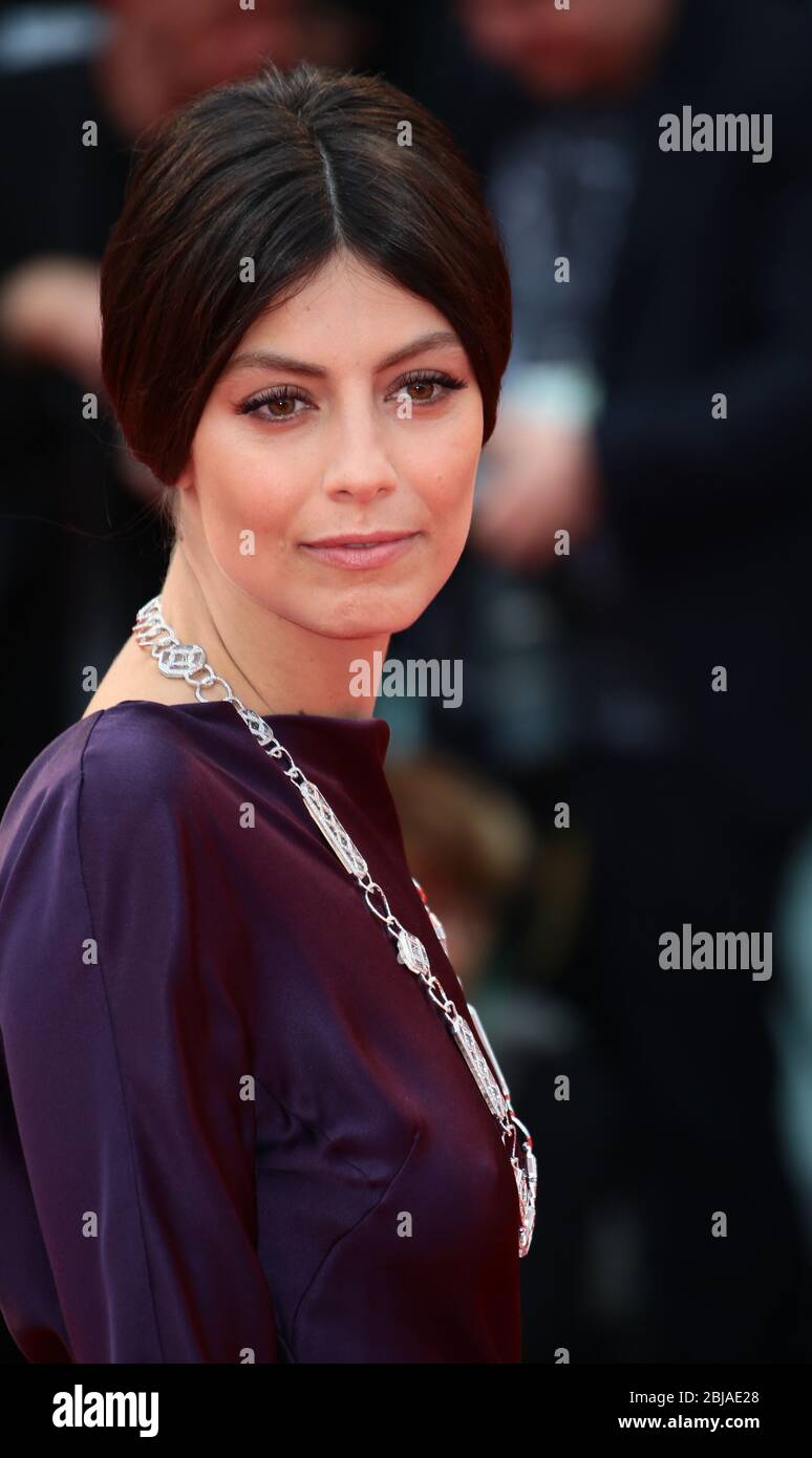 VENICE, ITALY - SEPTEMBER 02: Alessandra Mastronardi walk the red