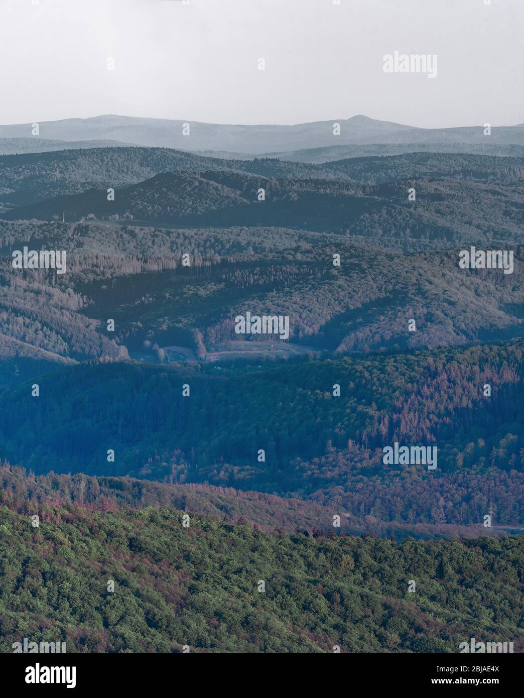 Outdoor fog valleys hi-res stock photography and images - Alamy