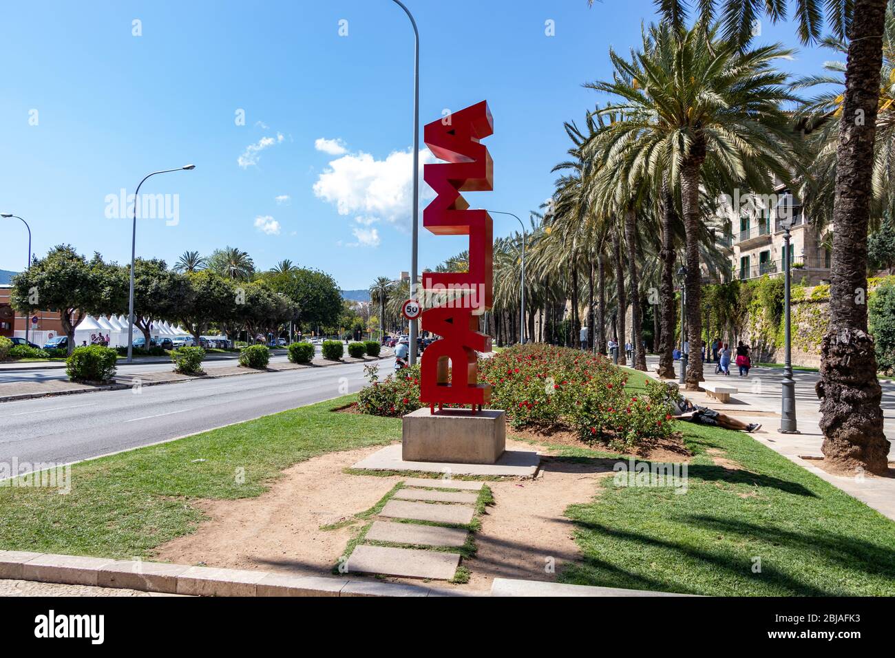 Palma Sign High Resolution Stock Photography And Images Alamy