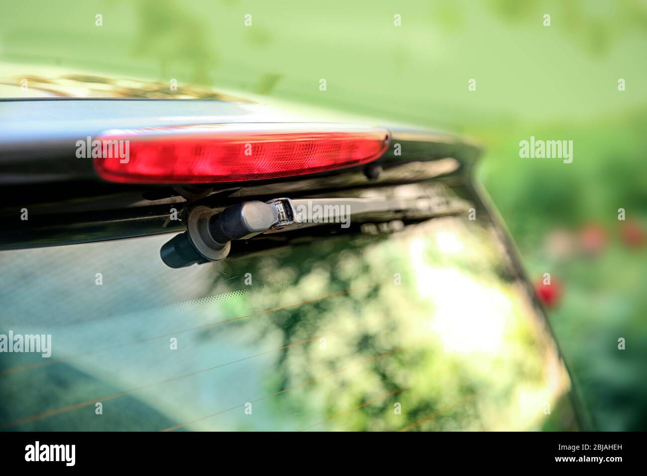 Bright rear headlights hi-res stock photography and images - Alamy