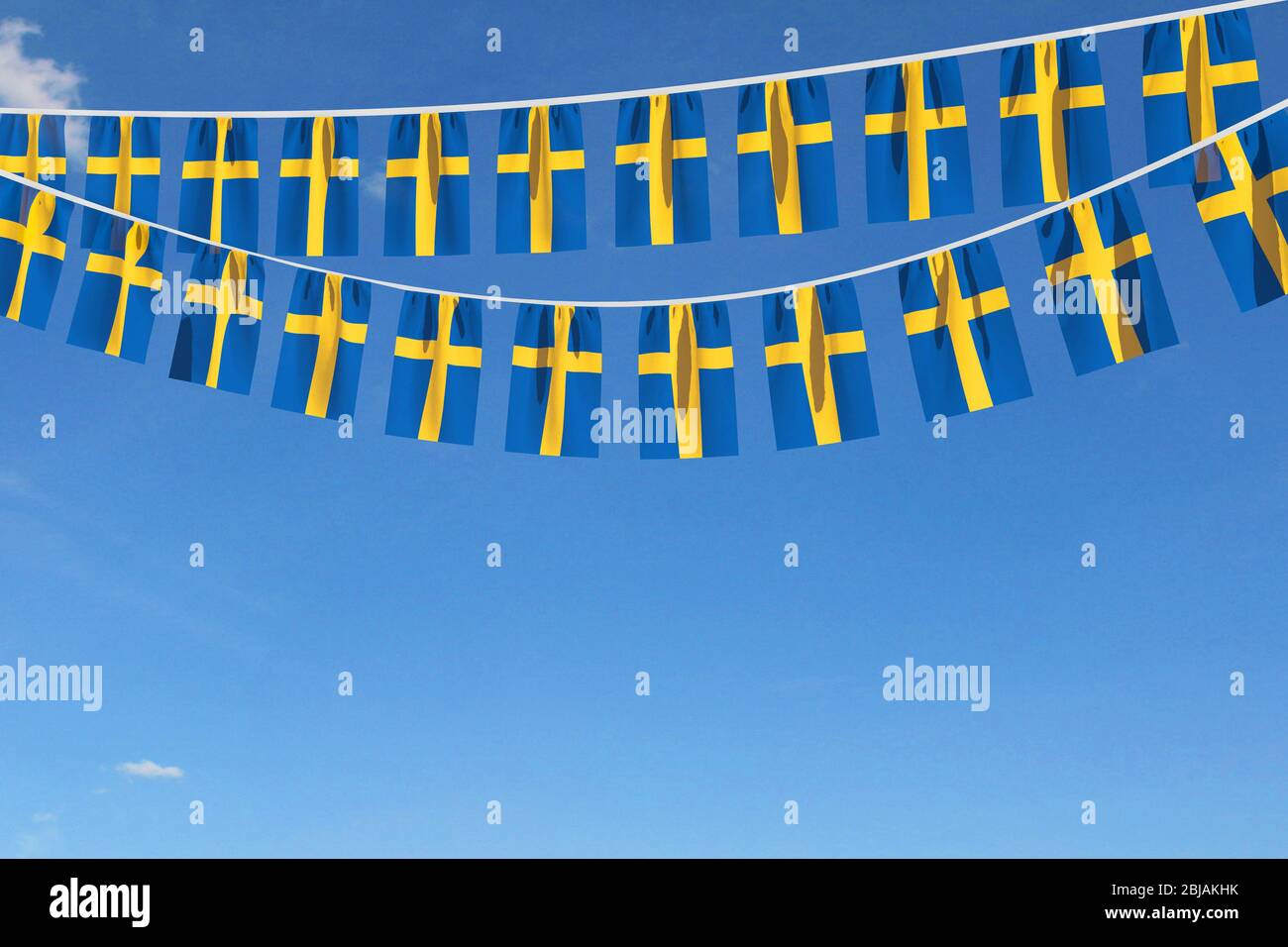 Multiple swedish flags hi-res stock photography and images - Alamy