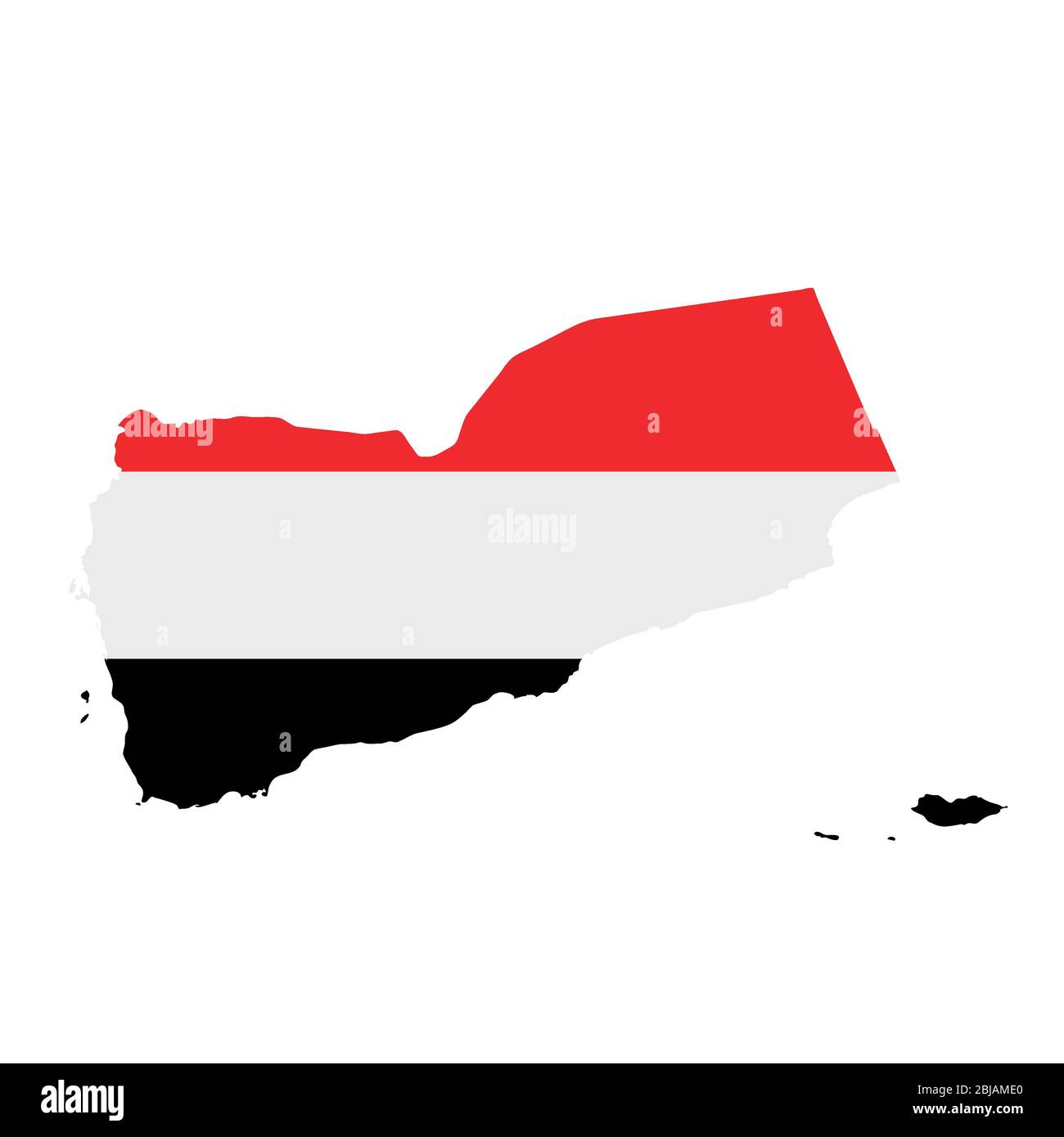 Yemen flag map. Country outline with national flag Stock Photo Alamy