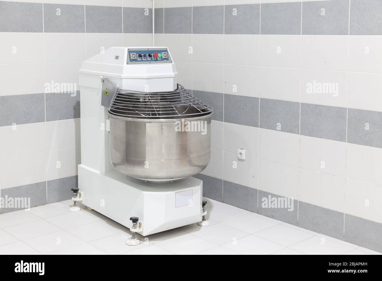 industrial dough mixer in a bakery Stock Photo Alamy