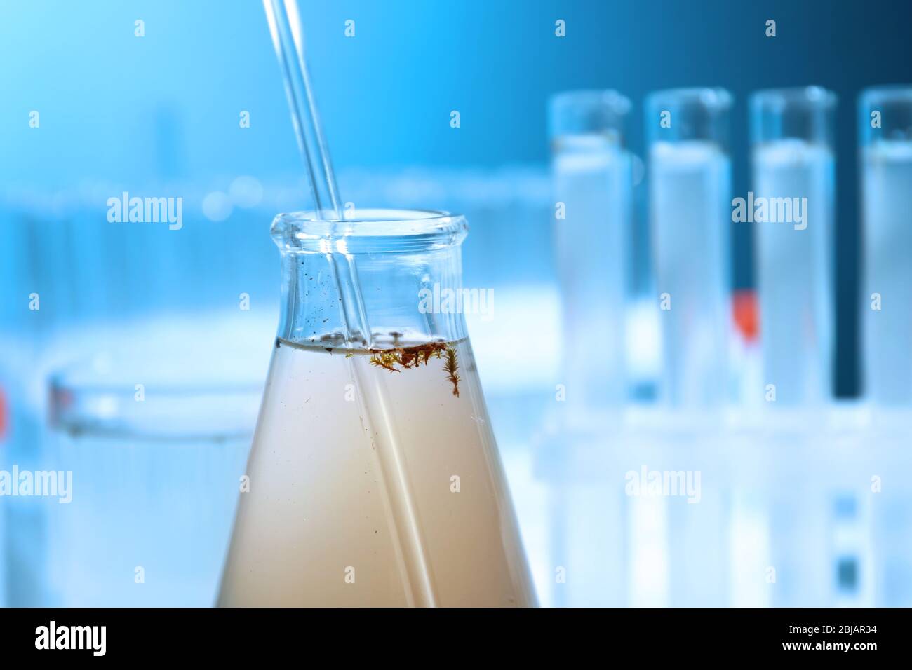 Testing water in laboratory closeup Stock Photo Alamy
