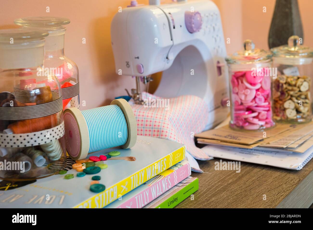 Dressmaking materials hires stock photography and images Alamy