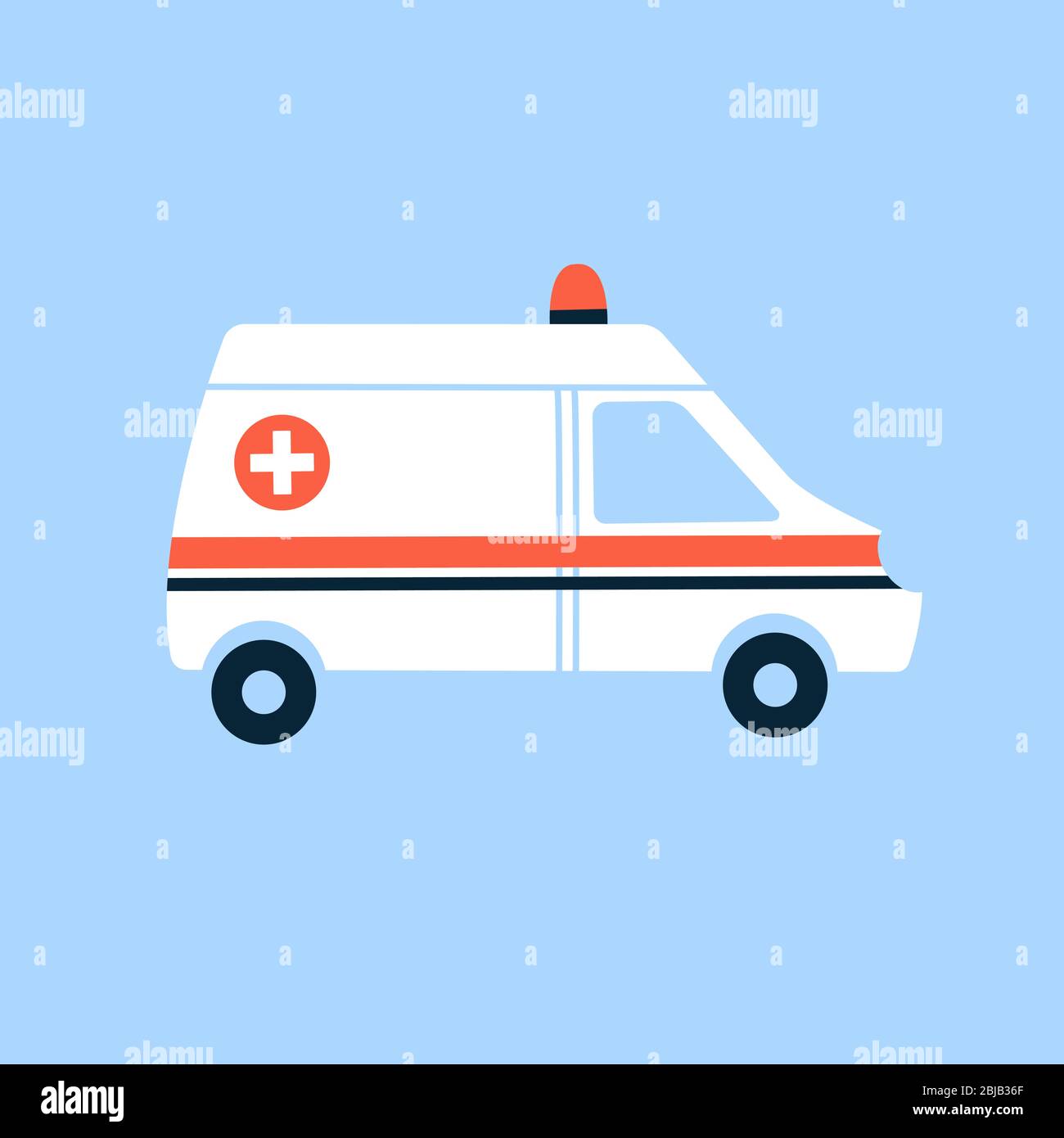 Ambulance cartoon hi-res stock photography and images - Page 8 - Alamy