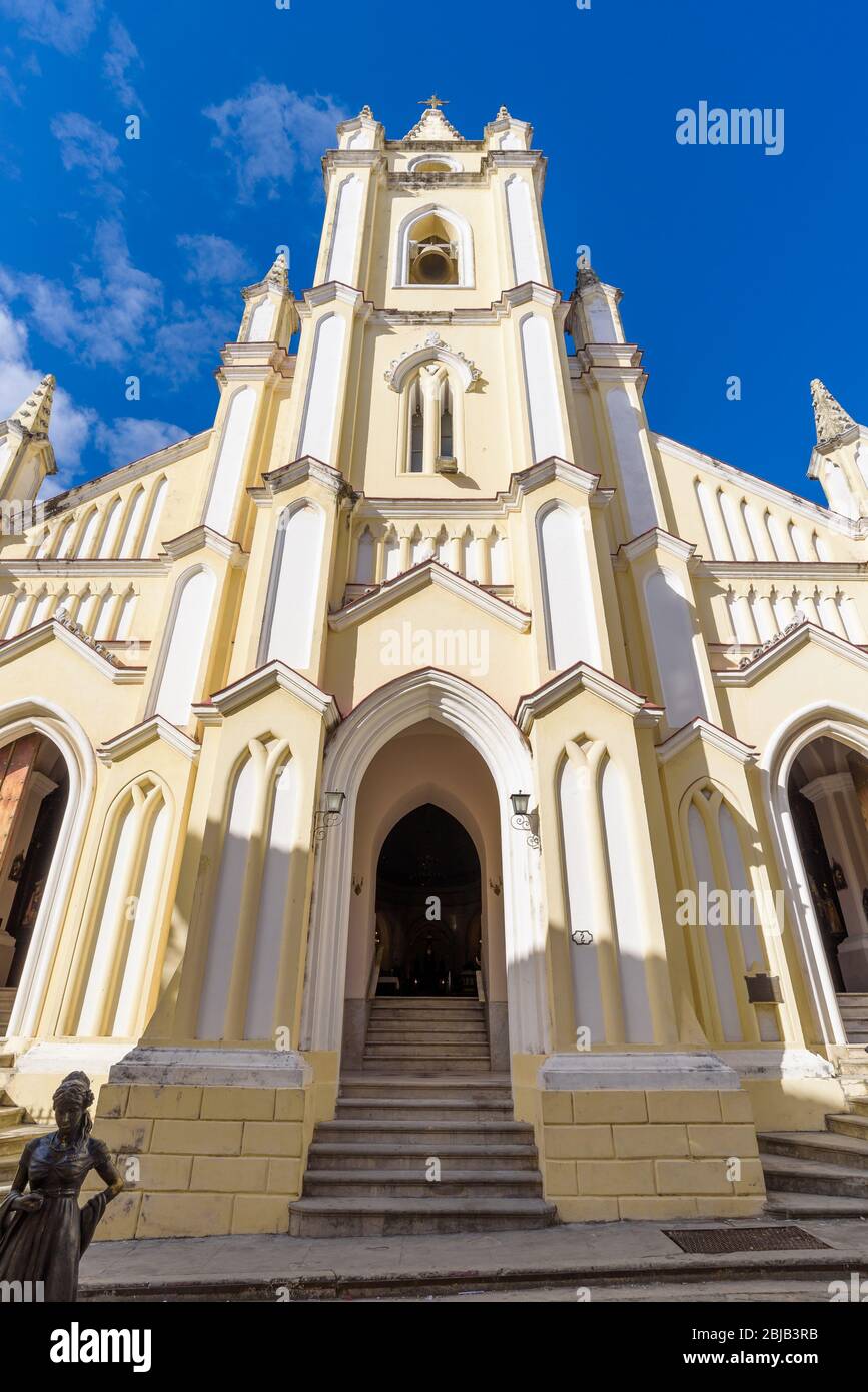 Iglesia del Santo Angel Custodio, Church of the Holy Guardian Angel, Old  Havana, Cuba Stock Photo - Alamy