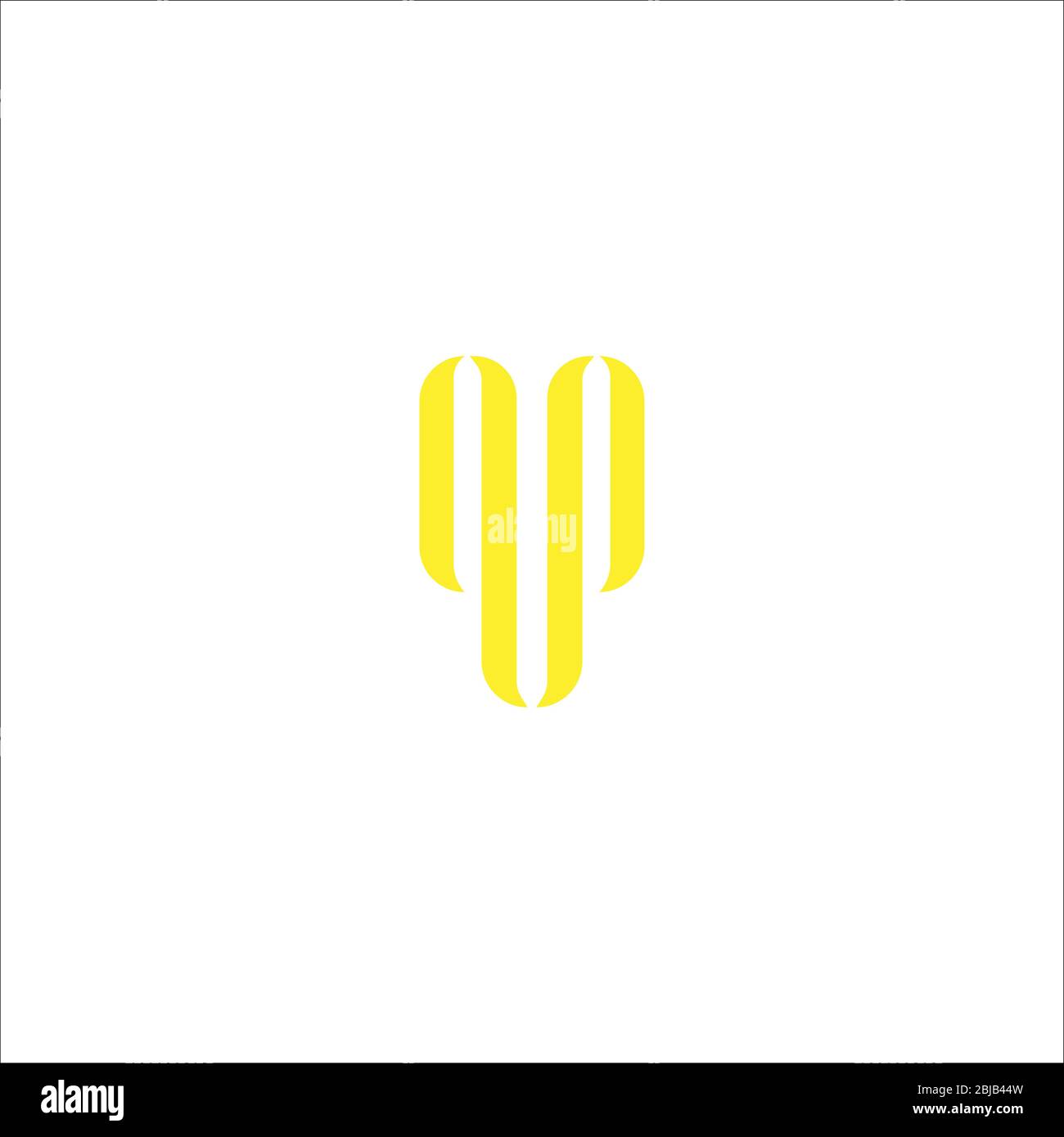 Initial letter pp logo or p logo vector design template Stock Vector
