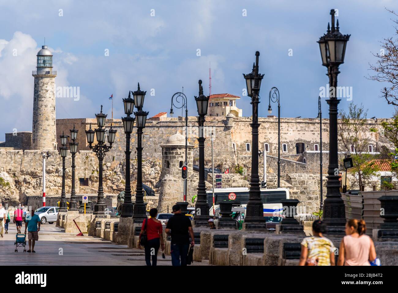 CUBA: Stunning Spanish fort 🏰 (MORRO CASTLE) in Havana's harbour (built  1590s) 