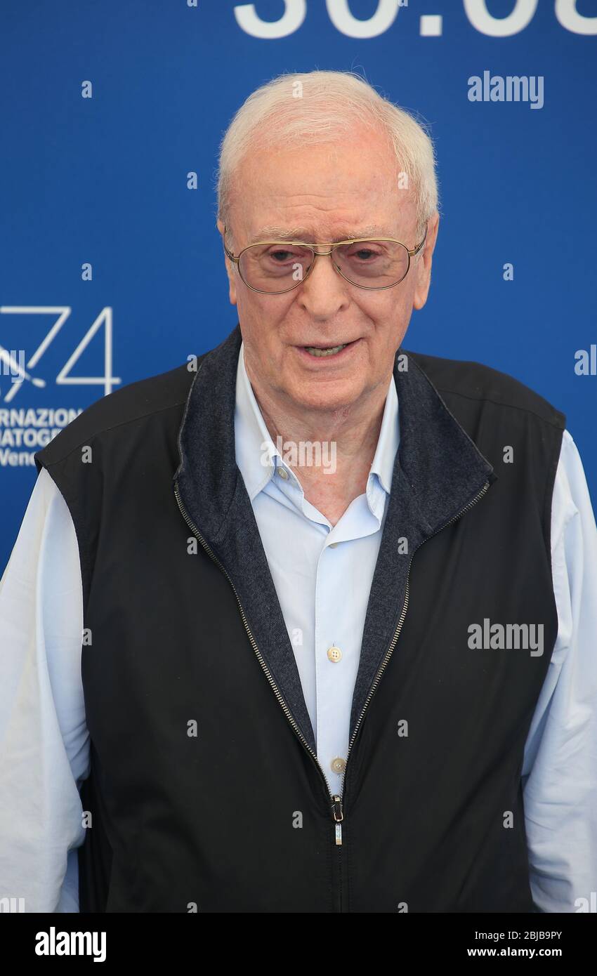 VENICE, ITALY - SEPTEMBER 05: Michael Caine attends the 'My Generation' photocall during the 74th Venice Film Festival Stock Photo