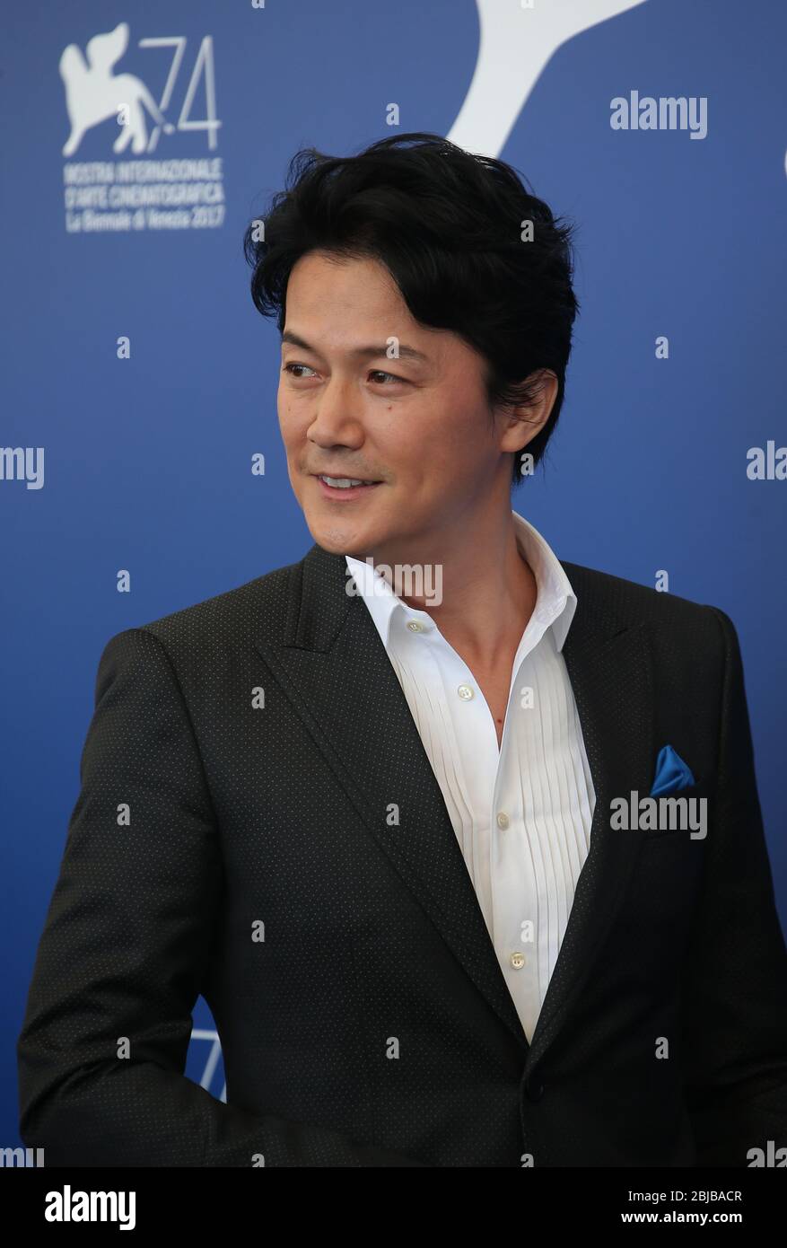 VENICE, ITALY - SEPTEMBER 05: Masaharu Fukuyama attends the 'The Third Murder (Sandome No Satsujin)' photocall during the 74th Venice Film Festival Stock Photo