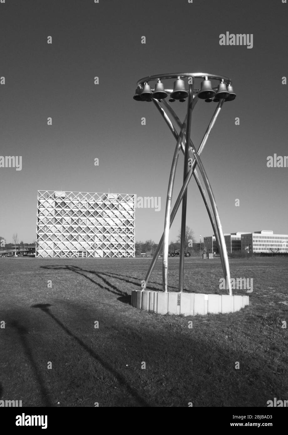 Wageningen Netherlands - 24 March 2020 - Atlas building on Campus of Wageningen University in Wageningen in the Netherlands Stock Photo