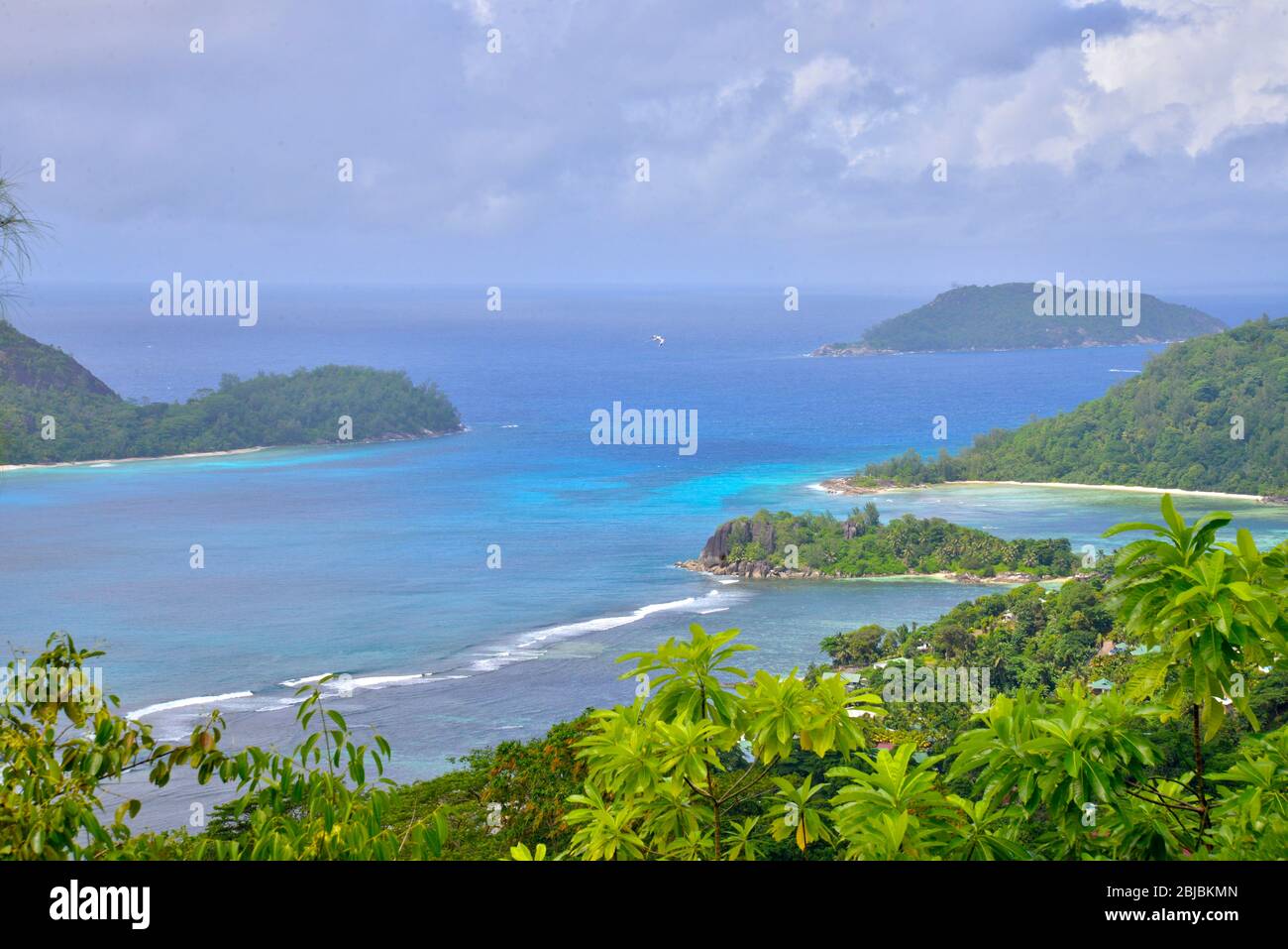 Tropical Mahe island, Seychelles, Indian Ocean Stock Photo - Alamy