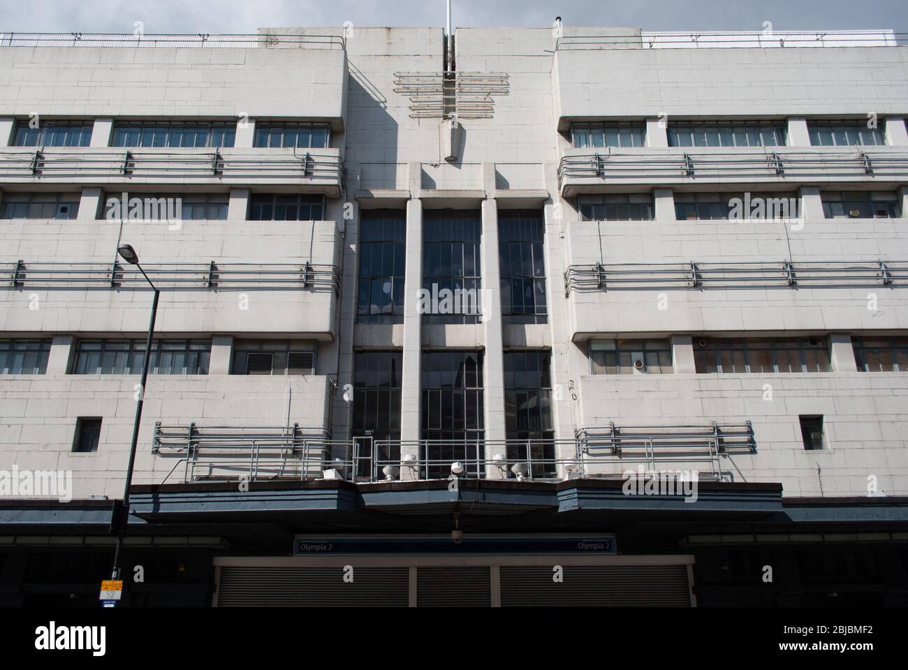 London Olympia Frontage Art Deco Architecture Moderne Elevation Olympia