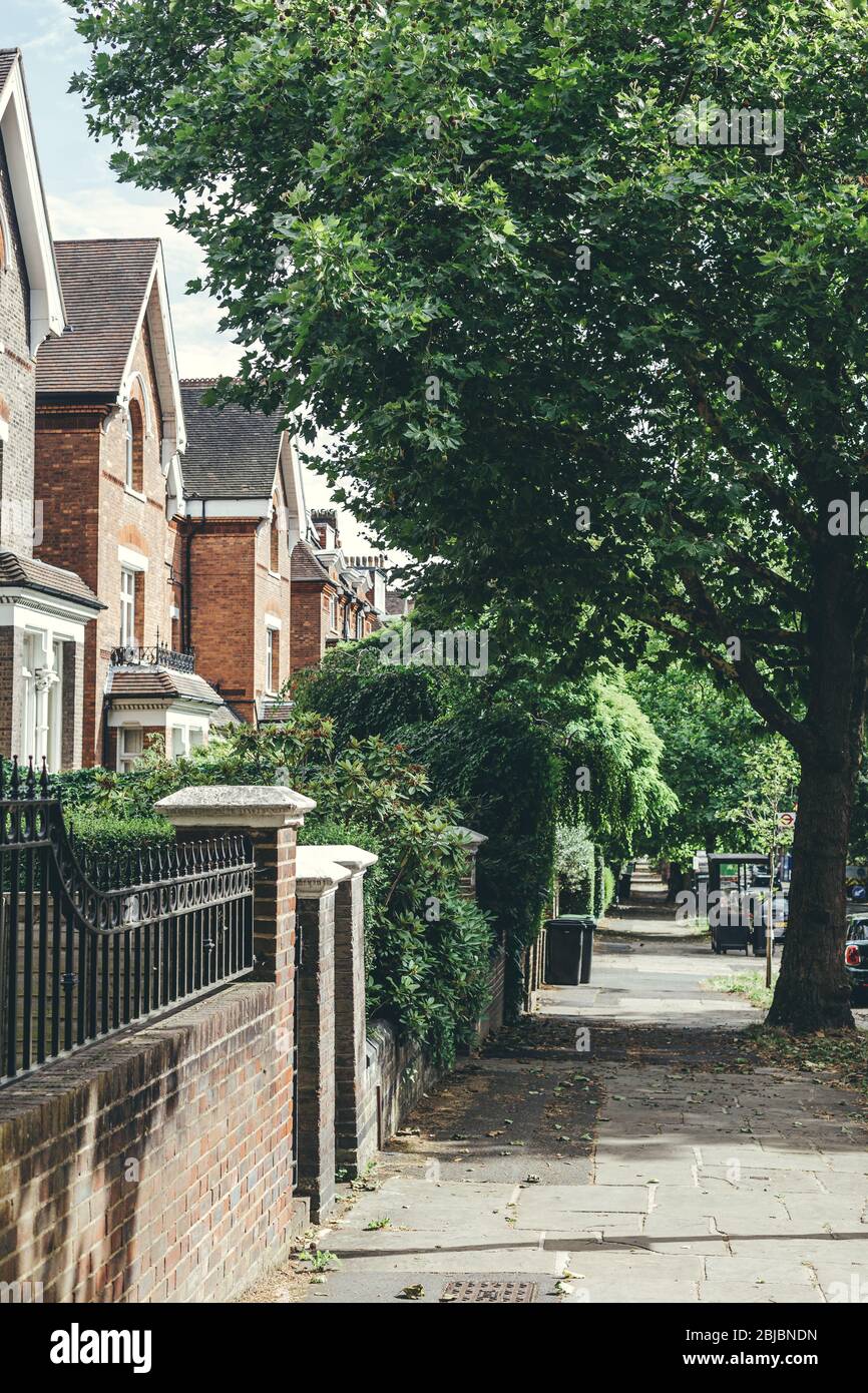 Fitzjohn's Avenue in Hampstead, which has some of the most expensive