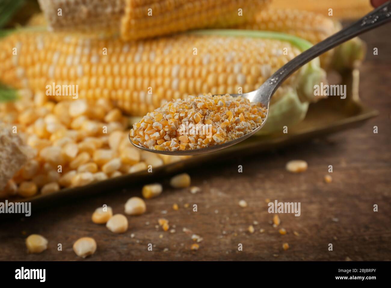 Ground whole grain corn discount
