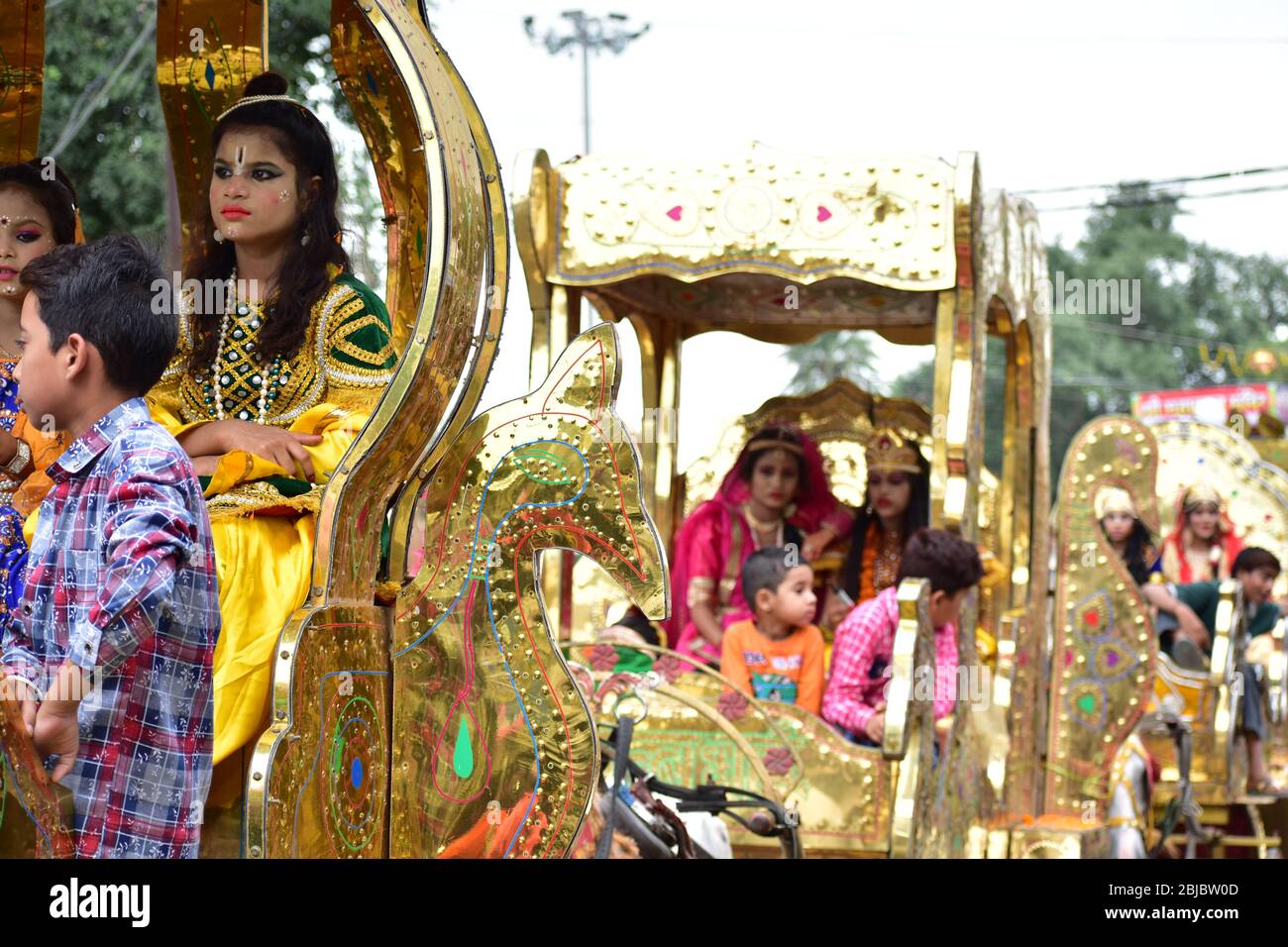 Krishna Janmasthami celebration india Stock Photo