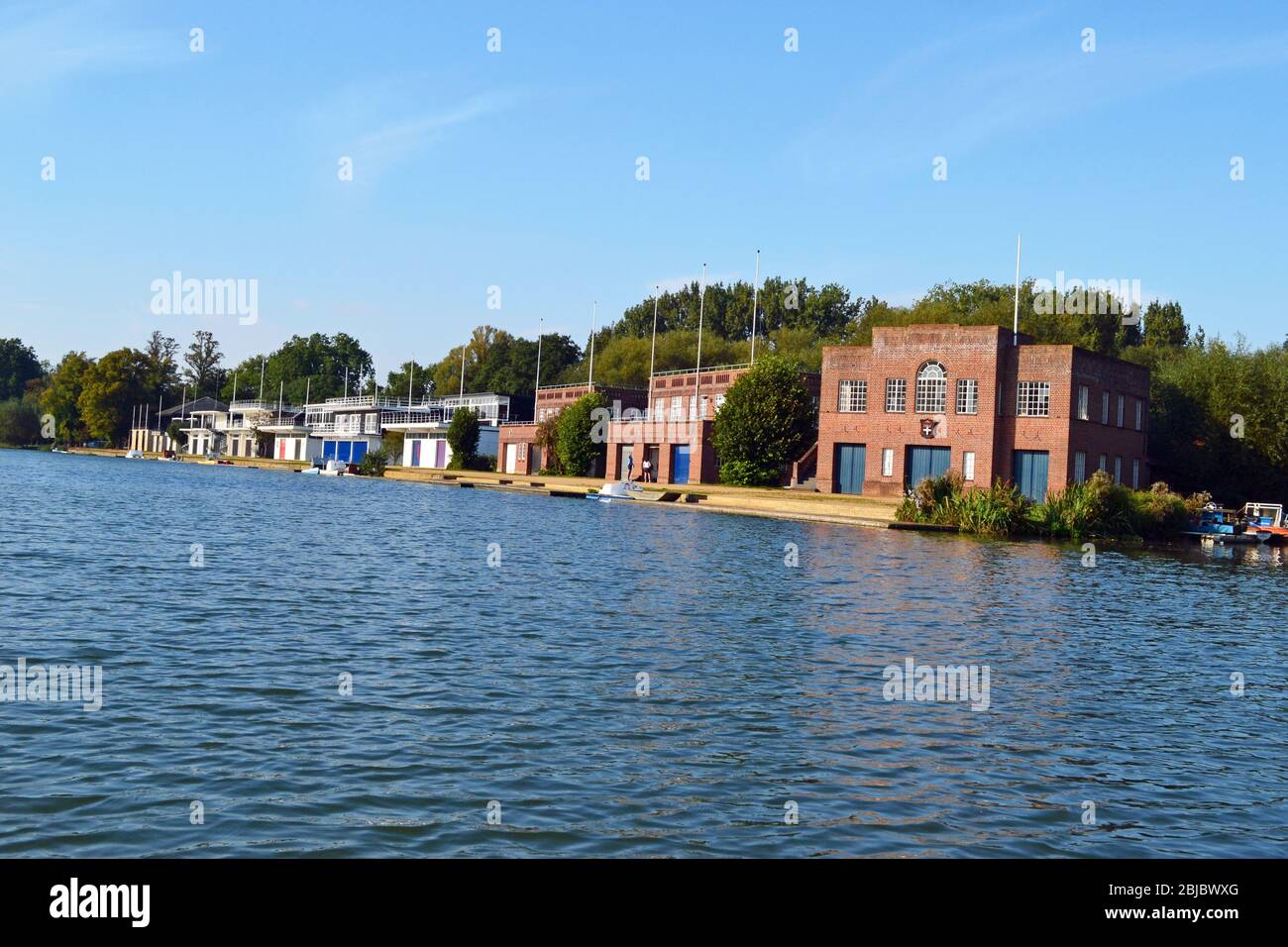 River scene in Oxford, Oxfordshire, UK Stock Photo