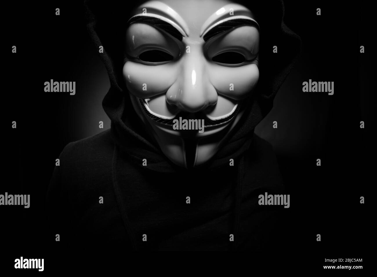 Anonymous guy fawkes mask icon confidentiality Vector Image