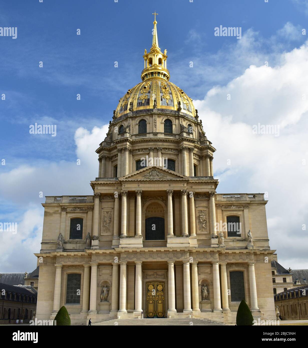Eglise du Dome at Hotel National des Invalides. Paris, France. August