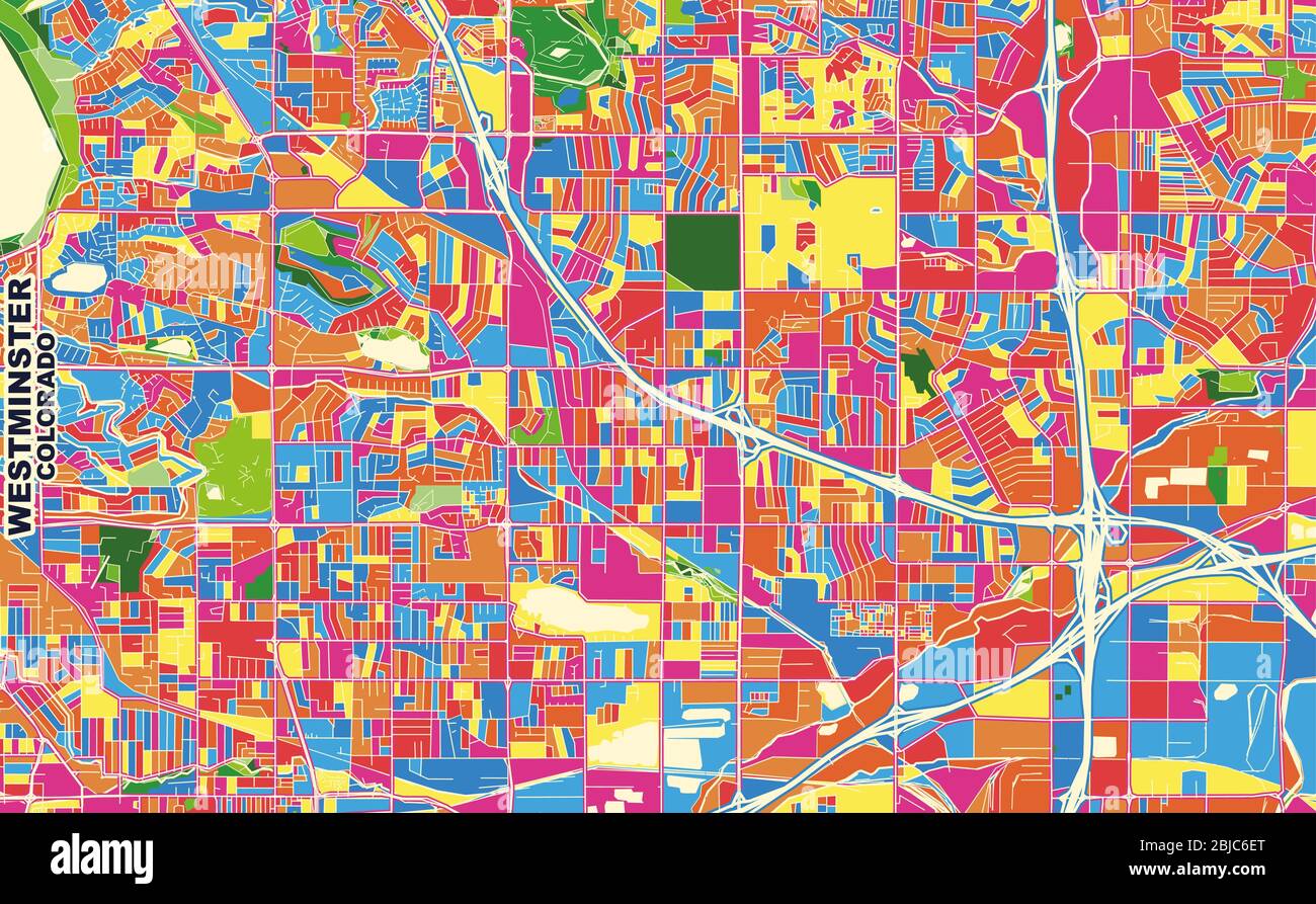 16+ Map Westminster Colorado