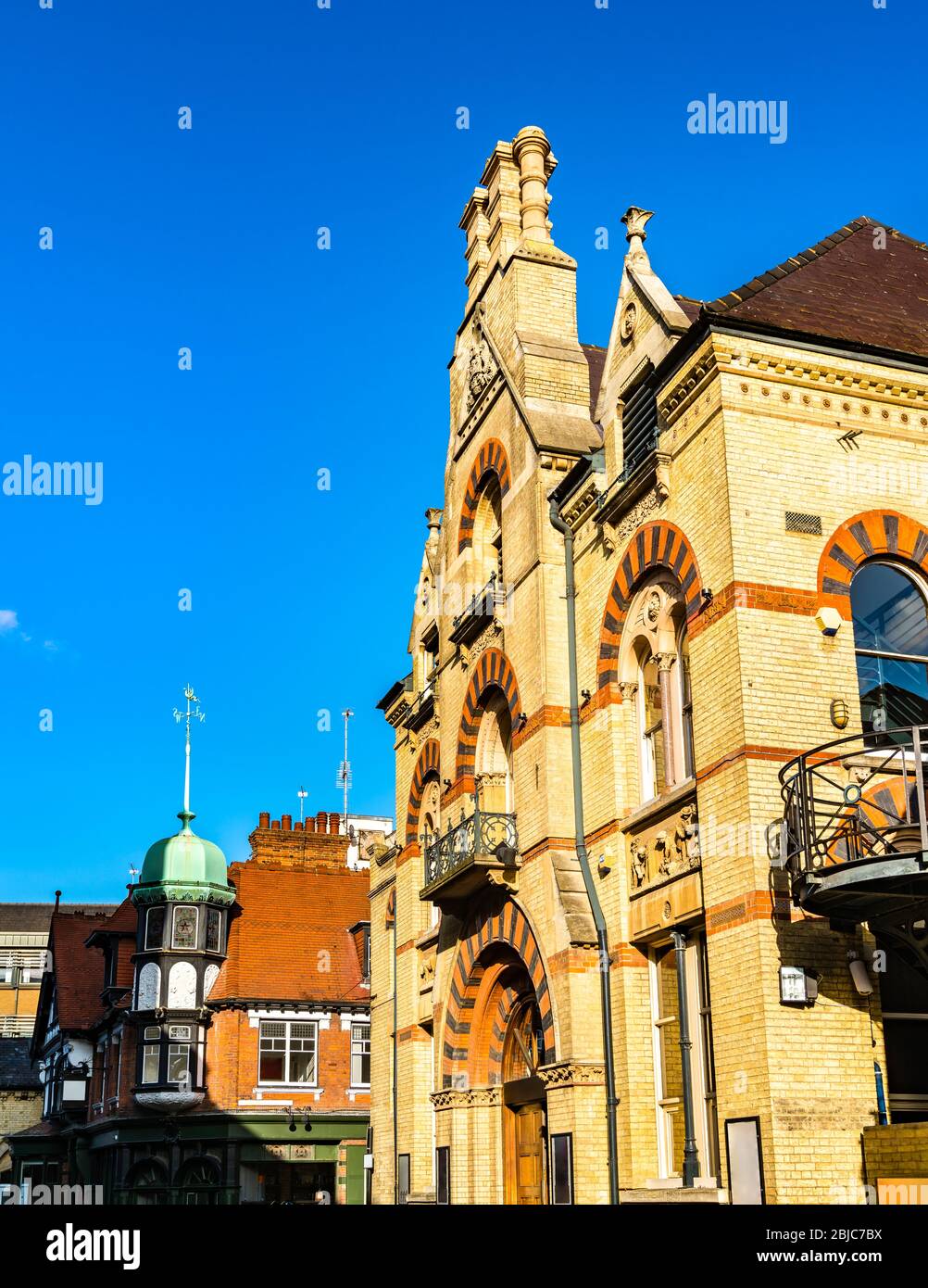 Traditional buildings in Cambridge, England Stock Photo Alamy