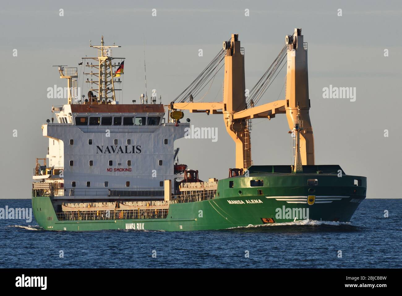 General cargo Ship Manisa Alena Stock Photo