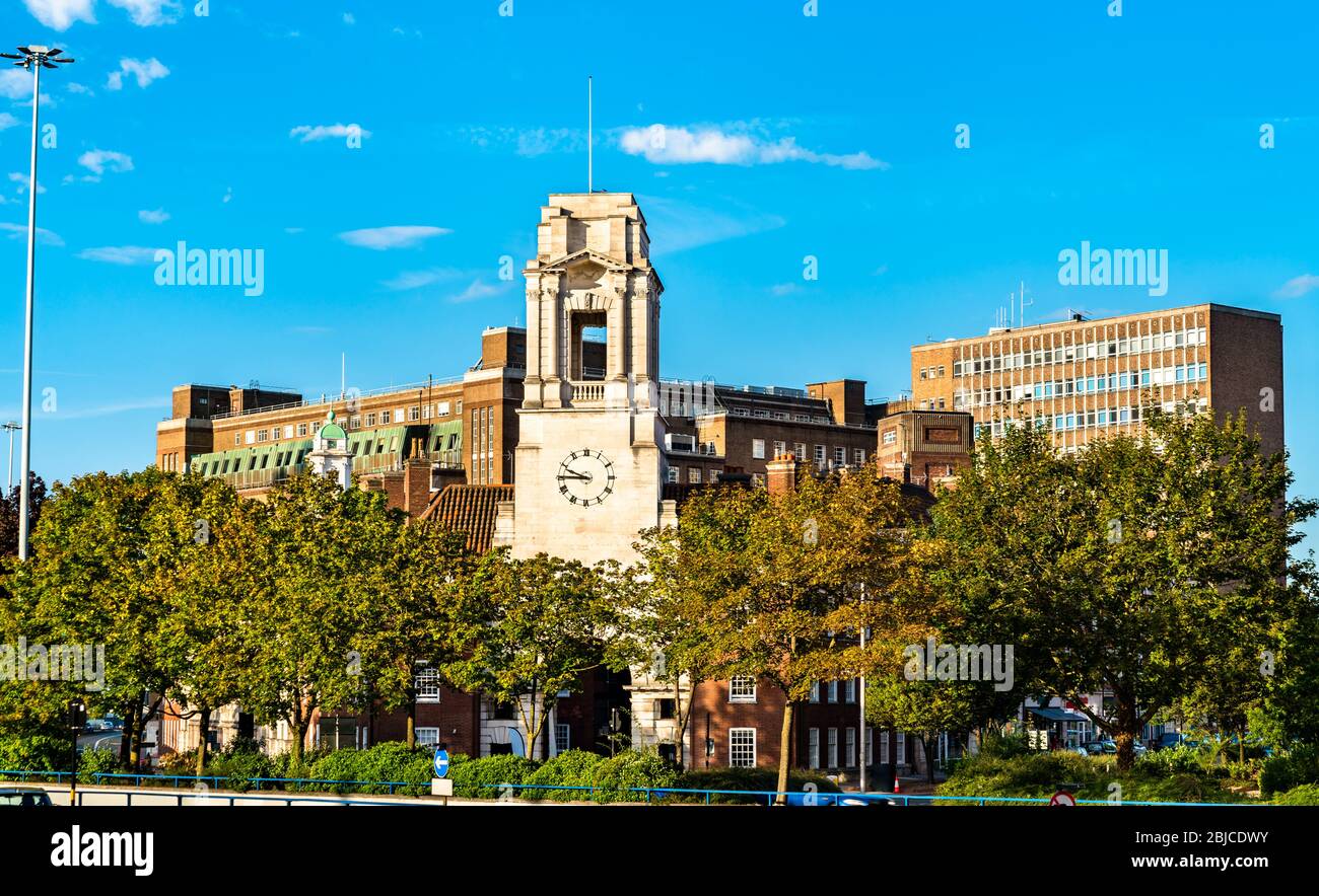 Lancaster Street Fire Station in Birmingham, England Stock Photo