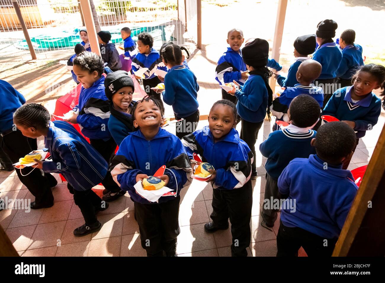 Johannesburg, South Africa June 13, 2014 Young African Preschool