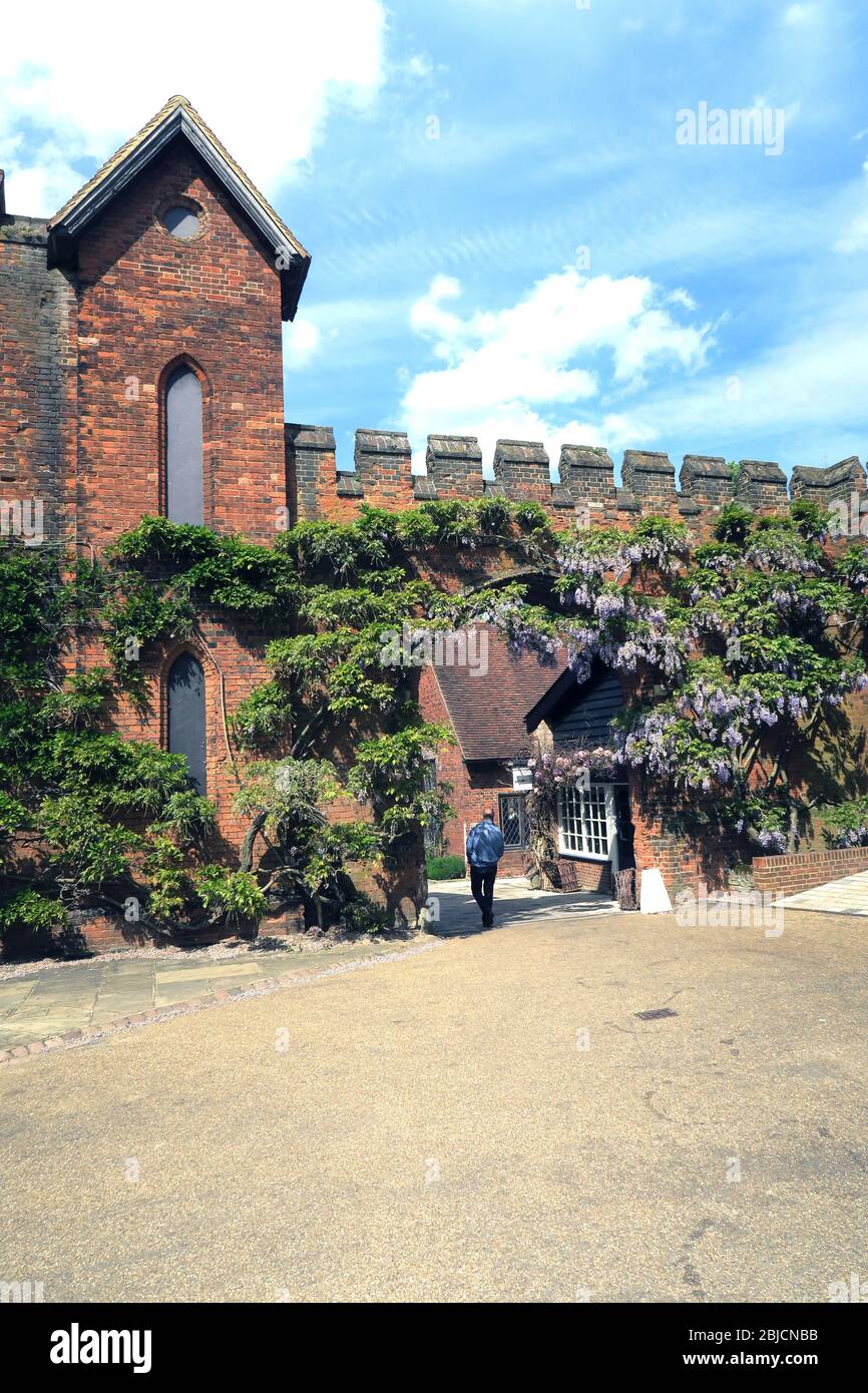 Entrance to Stable Yard at Hatfield House Old Hatfield Herts Stock