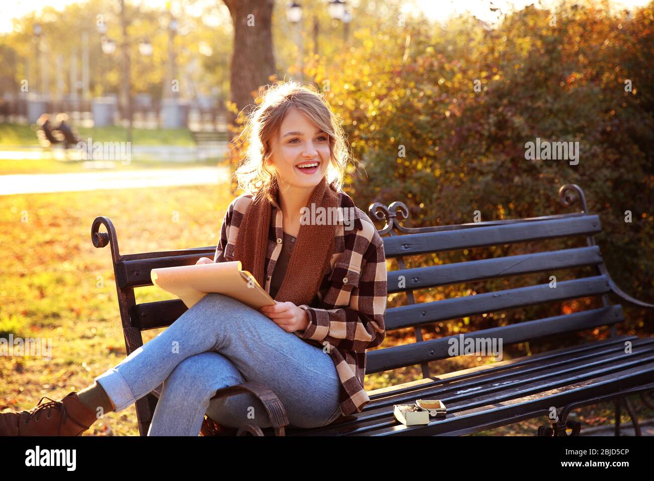 Young female painter sitting on hi-res stock photography and images - Alamy