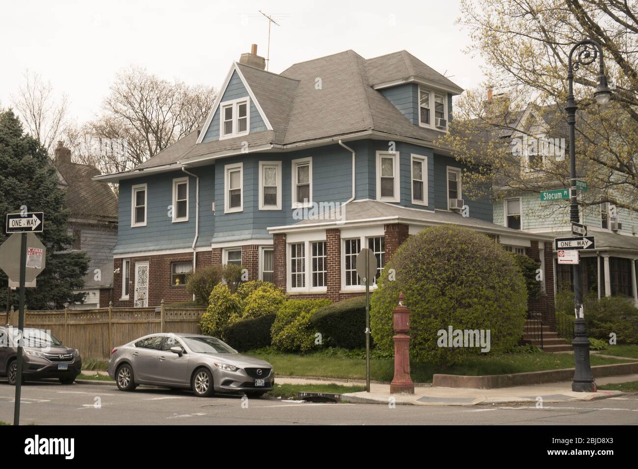 Example of one of the many rambling Victorian style houses in the landmarked Ditmas Park