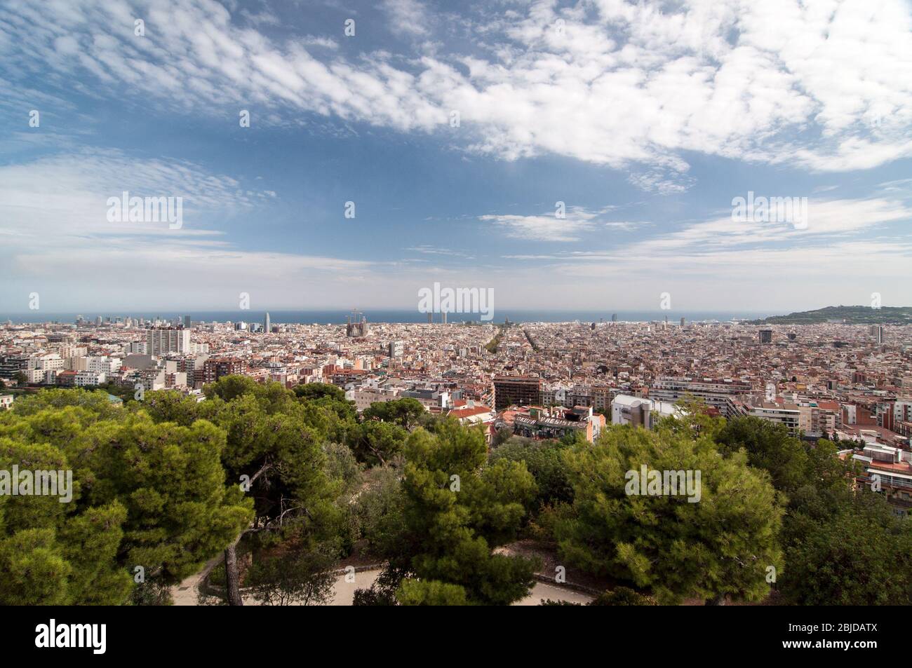Port of barcelona view from above hi-res stock photography and images ...