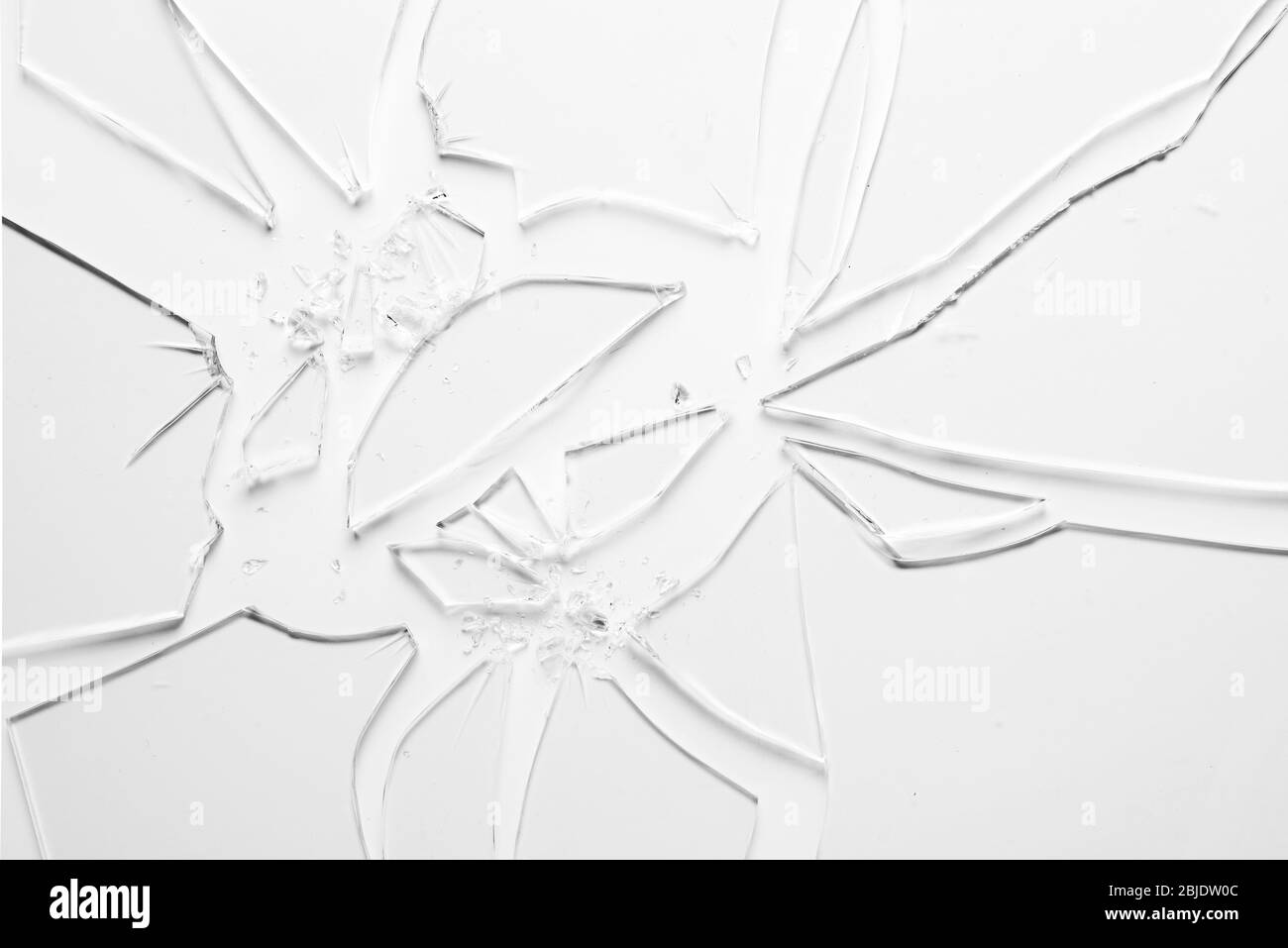 Vector glass shards on an isolated transparent background. Broken