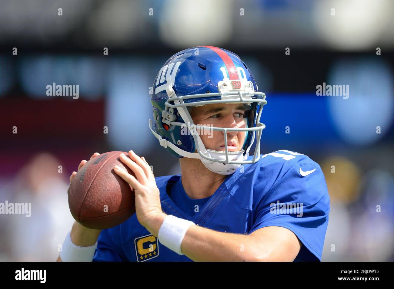 16 September 2012: New York Giants wide receiver Hakeem Nicks (88) during a  week 2 NFL NFC matchup between the Tampa Bay Buccaneers and New York Giant  Stock Photo - Alamy