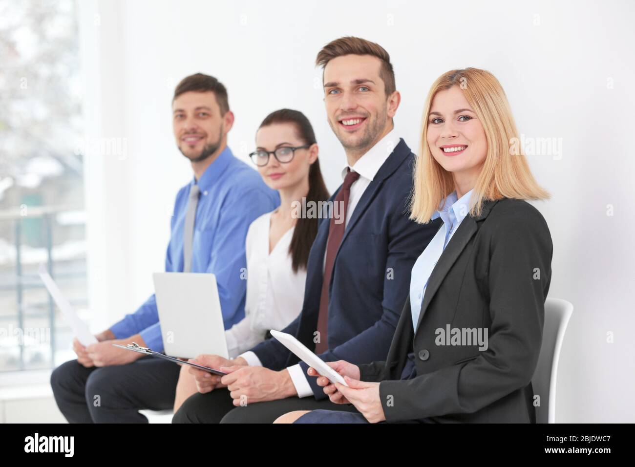 Interview closeup hi-res stock photography and images - Alamy