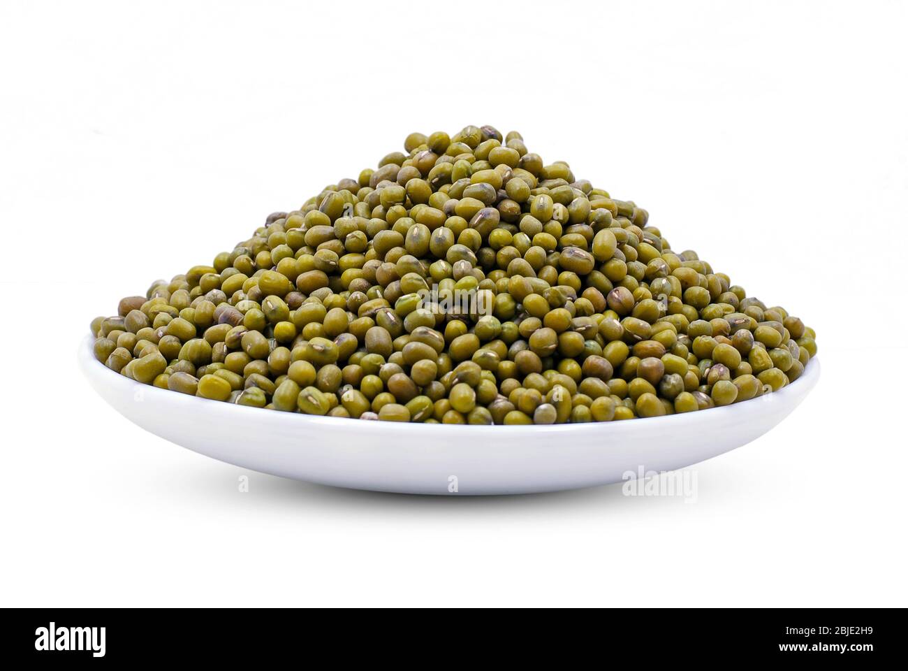 mung bean isolated on white background Stock Photo