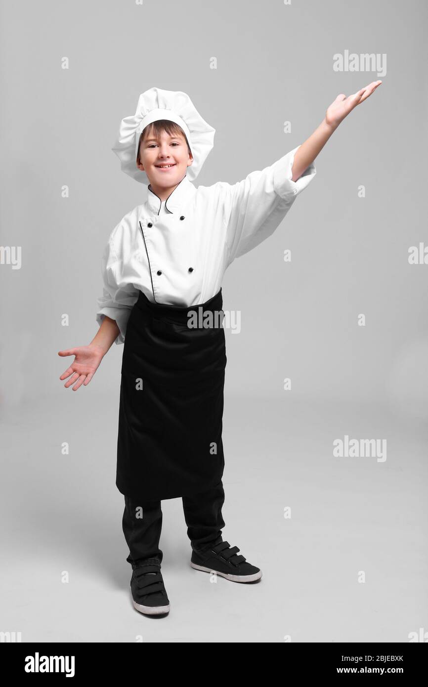 White Chef Dress For Boys